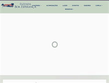 Tablet Screenshot of fazendaboaesperanca.com.br